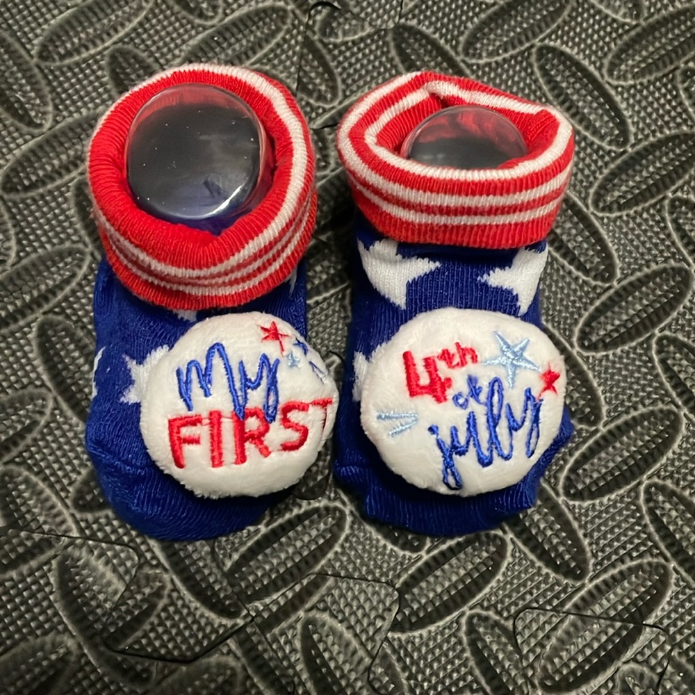 My First 4th of July Socks